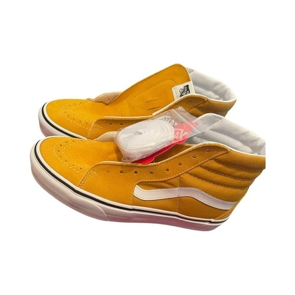Vans Shoes - VANS Sk8-Hi Cyber Yellow and White NEW with Box Size Men 7 / Women 8.5